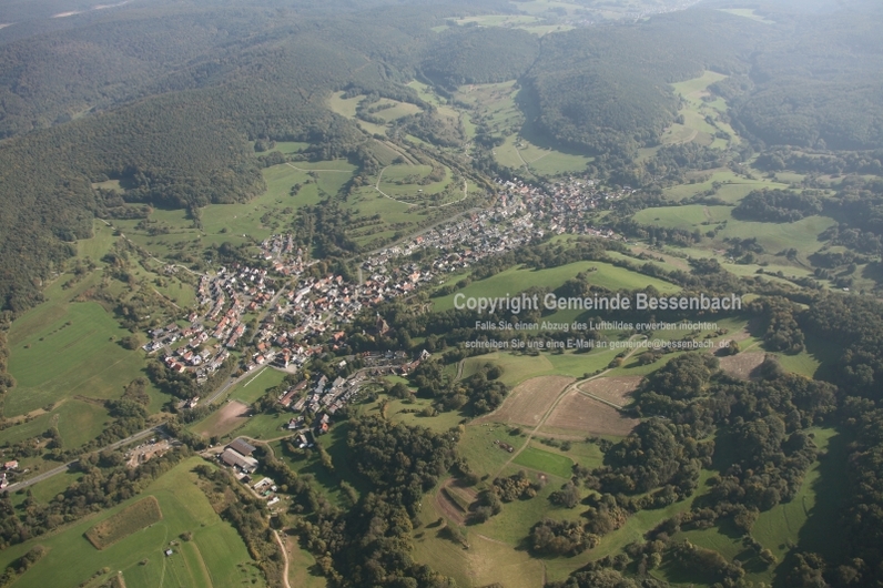 Luftbild Oberbessenbach (2021)