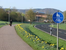 Radweg zwischen Keilberg und Straßbessenbach